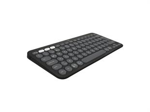 Logitech 920-011859 PEBBLE 2 Bluetooth klavye,gri
