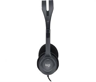 Logitech 981-000593 H111 Mikrofonlu kulaklık,siyah