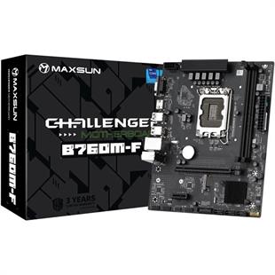 MAXSUN CHALLANGER B760M-F DDR4 HDMI PCIE 4.0 1700P MATX