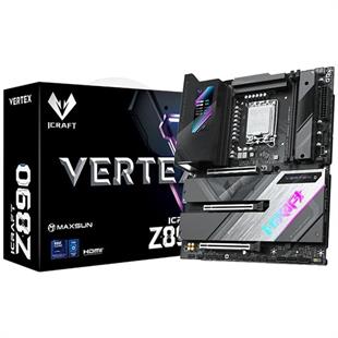 MAXSUN MS-iCraft Z890 VERTEX WIFI7 DDR5 HDMI-DP TYPEC PCIE 5.0 1851P ATX