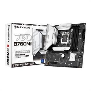 MAXSUN TERMINATOR B760M DDR4 HDMI-DP PCIE 4.0 1700P MATX
