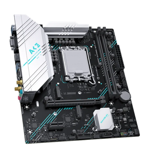 MAXUN B760M GAMING WIFI6E ACE DDR5 HDMI PCIE 4.0 1700p mATX