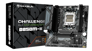 MAXUN CHALLANGER B850M-K HDMI PCIE 5.0 AM5 mATX