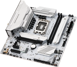 MAXUN TERMINATOR B760M GKD5 ICE DDR5 HDMI-DP PCIE 4.0 1700p mATX BEYAZ