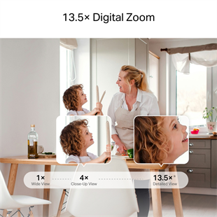 MERCUSYS 5mp 4mm Kablosuz Wıfı Pan-Tilt IP Kamera MC230