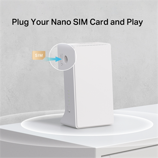 MERCUSYS MB230-4G AC1200 4G LTE Kablosuz SIM Kartlı Router