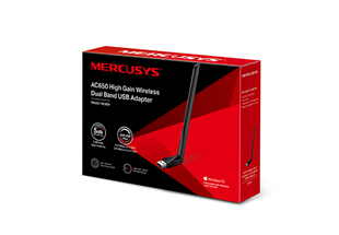 MERCUSYS MU6H WIFI5 AC650 Çift Bant Kablosuz Ağ Adaptörü