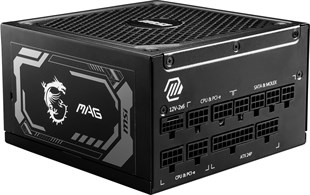 MSI 1000w 80+ Gold MAG A1000GL PCIE5 II Tam Modüler Power Supply