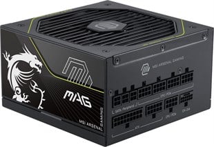 MSI 1200W 80+ PLATINUM MAG A1200PLS PCIE5 Tam Modüler Power Supply