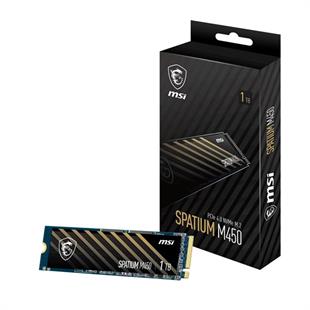 MSI 1TB SPATIUM M450 3400- 2400MB/s M2 NVME GEN4 Disk