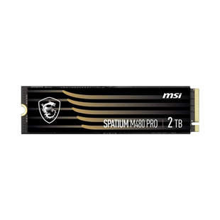 MSI 2TB SPATIUM M480 PRO 7400 7000MB/s M2 NVME GEN4 Disk Soğutuculu