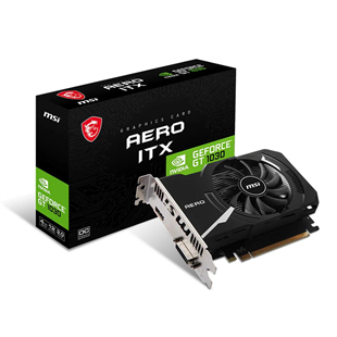MSI 4GB GT1030 AERO ITX 4GD4 OC DDR4 64bit HDMI-DVI PCIE 3.0