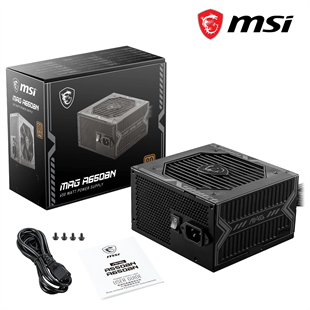 MSI 650W 80+ BRONZE A650BNL Power Supply