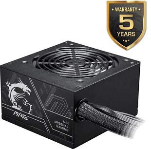 MSI 750w 80+ Bronze MAG A750BN PCIE5 II Power Supply