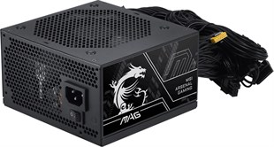 MSI 750w 80+ Bronze MAG A750BN PCIE5 III Power Supply