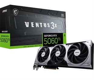 MSI 8GB RTX5060TI 8G VENTUS 3X OC GDDR7 HDMI-DP PCIE 5.0