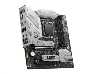MSI B760M PROJECT ZERO DDR5 HDMI-DP TYPEC PCIE 4.0 1700p mATX
