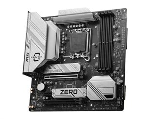 MSI B760M PROJECT ZERO DDR5 HDMI-DP TYPEC PCIE 4.0 1700p mATX