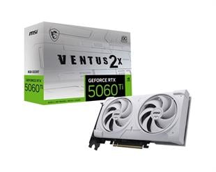 MSI GEFORCE RTX 5060 TI 8G VENTUS 2X OC WHITE PLUS