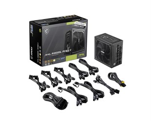MSI MAG A1000GL PCIE5 II 1000W 80+ GOLD SİYAH FULL MODULER GÜÇ KAYNAĞI