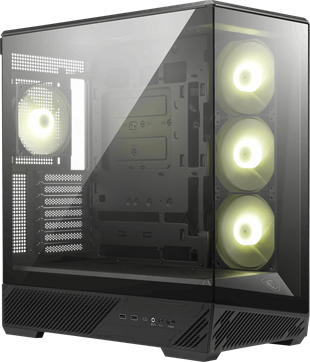 MSI MAG PANO 130R PZ PANORAMIK GAMING MID-TOWER PC KASASI SİYAH