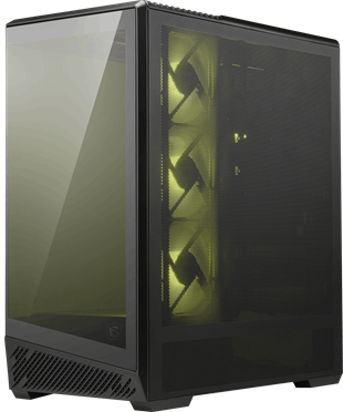 MSI MAG PANO 130R PZ PANORAMIK GAMING MID-TOWER PC KASASI SİYAH