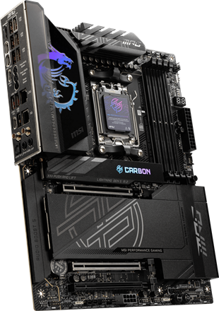 MSI MPG X870E CARBON WIFI7 DDR5 HDMI-DP TYPEC PCIE 5.0 AM5 ATX