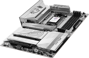 MSI MPG X870E EDGE TI WIFI7 DDR5 HDMI-DP TYPEC PCIE 5.0 AM5 ATX BEYAZ