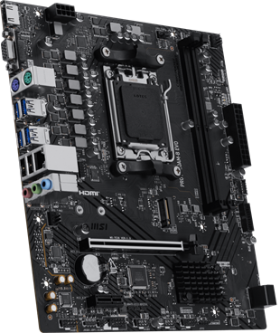 MSI PRO A620AM-B EVO DDR5 HDMI PCIE 4.0 AM5 mATX