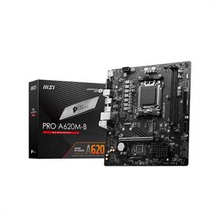 MSI PRO A620M-B DDR5 HDMI PCIE 4.0 AM5 mATX