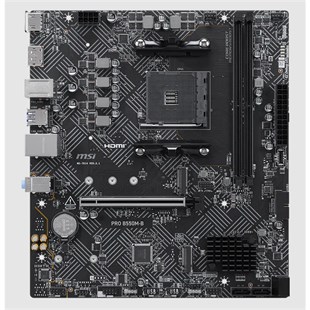 MSI PRO B550M-B DDR4 4600MHZ 1XHDMI 2XM.2 MATX AM4 (AMD AM4 5000/5000G/4000G/3000/3000G SERİLERİ İLE UYUMLU)