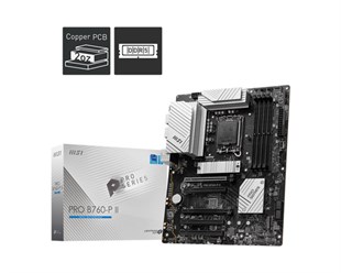 MSI PRO B760-P II DDR5 HDMI-DP PCIE 4.0 1700p ATX