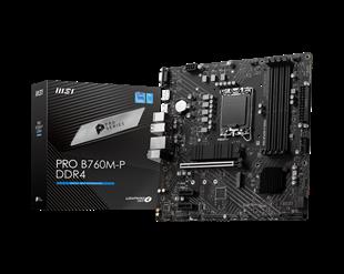 MSI PRO B760M-P DDR4 4800(OC) DDR4 HDMI DP M.2 ATX 1700p