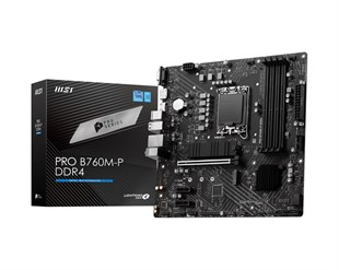 MSI PRO B760M-P DDR4 HDMI DP PCIe 16X v4.0 1700p mATX