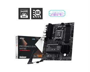 MSI PRO B840-S EVO WIFI6E GAMING ANAKART