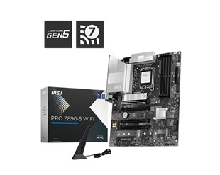 MSI PRO Z890-S WIFI6E DDR5 HDMI-DP TYPEC PCIE 5.0 1851p ATX
