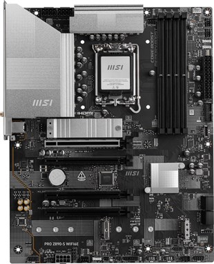 MSI PRO Z890-S WIFI6E DDR5 HDMI-DP TYPEC PCIE 5.0 1851p ATX