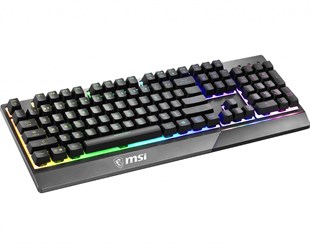 MSI Q TR Vigor GK30 RGB Mekanik Hisli Siyah Oyuncu Klavyesi