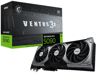 MSI RTX5090 32GB VENTUS 3X OC 32G GDDR7 512bit HDMI DP PCIe 5.0