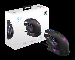 MSI VERSA PRO WIRELESS + MOUSE DOCK PRO MOUSE