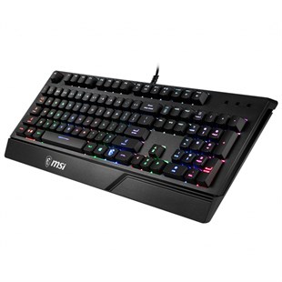 MSI VIGOR GK20 MEKANIK HISLI RGB TURKCE GAM KLAVYE