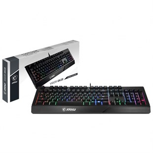 MSI VIGOR GK20 MEKANIK HISLI RGB TURKCE GAM KLAVYE