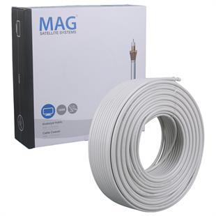 Mag RG6-U4 Bakır SAT1 Anten Kablosu 100 Mt