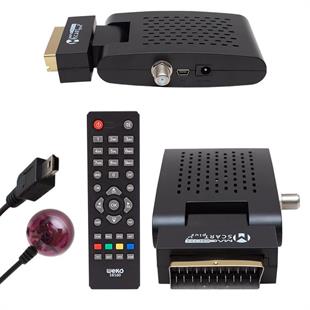 Magbox Scart Plus TKGSli Scart Girişli Mini SD Uydu Alıcısı