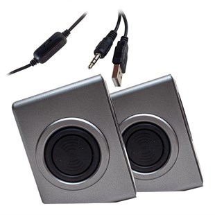 MagicVoice Ft-2048 1+1 USB Hoparlör - Speaker (2*3 Watt - Ohm)