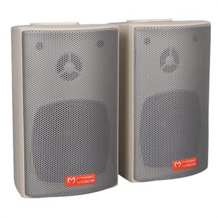 MagicVoice MV-16 7.5 CM 30 Watt Komütatörlü Hat Trafolu Beyaz Sütun Hoparlör (2li Takım)