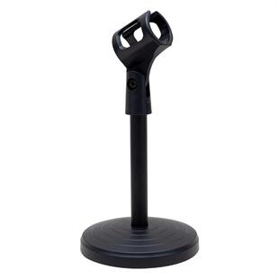 Magicvoice DS-101 Metal Masa Üstü Mikrofon Tutacağı (Döküm Ağır Taban, 28mm Klips, Ayarlanabilir Açı)