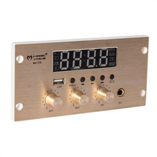 Magicvoice MV-170 USB-BT-Mic. Girişli 4x25W Müzik Kontrol Cihazı