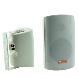 Magicvoice MV-38 Beyaz 11 Cm Trafolu 40 Watt Sütun Hoparlör 2li Takım