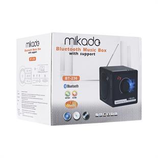 Mikado BT-236 3W 3W Siyah SD MMC Fm destekli Bluetooth Müzik Kutusu